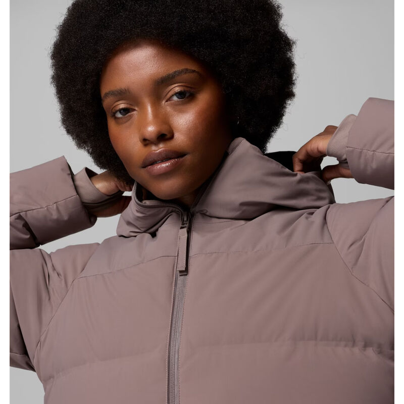 Columbia Amaze Puff Heat Seal Mid Hooded Jacket Womens image number 5