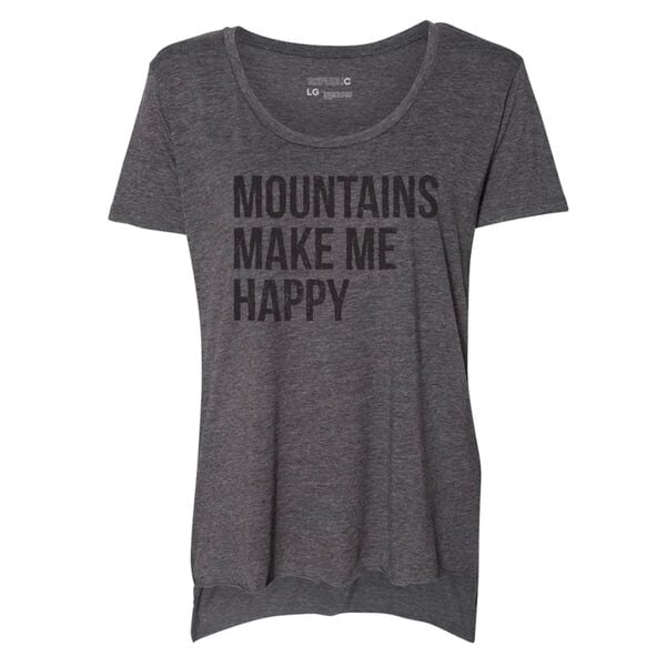 Republic Mountains Make Me Happy Short Sleeve T-Shirt Womens