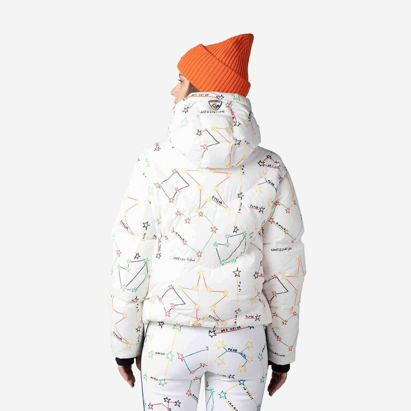 Rossignol JCC Modul Printed Down Bomber Jacket Womens image number 1