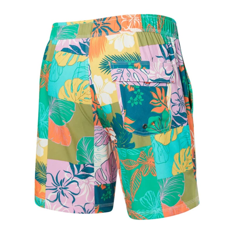 SAXX Oh Buoy 2N1 Volley 7" Swim Shorts Mens image number 1