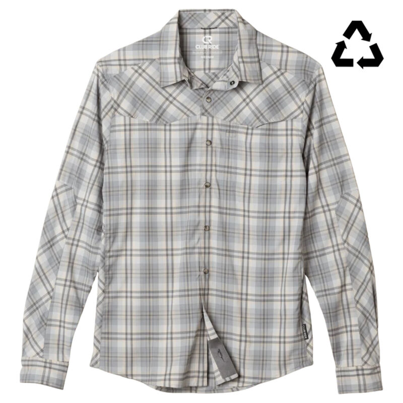 Club Ride Go Long Spring Chill Western Ride Shirt Mens image number 0