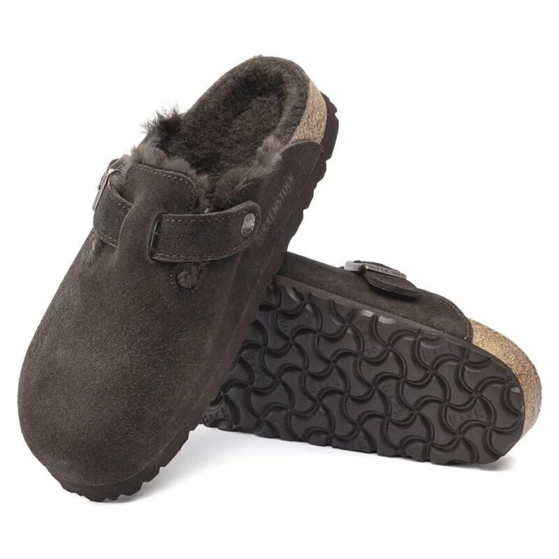 Birkenstock Boston Shearling Clogs Womens image number 0