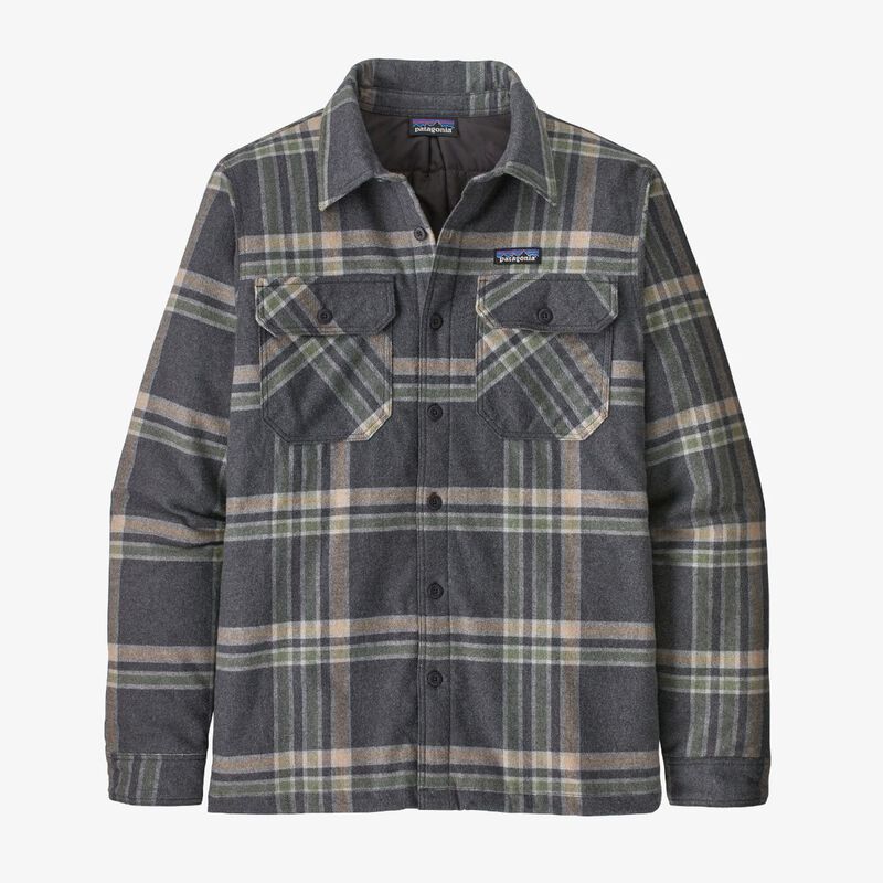 Patagonia Insulated Organic Cotton Midweight Fjord Flannel Mens image number 0