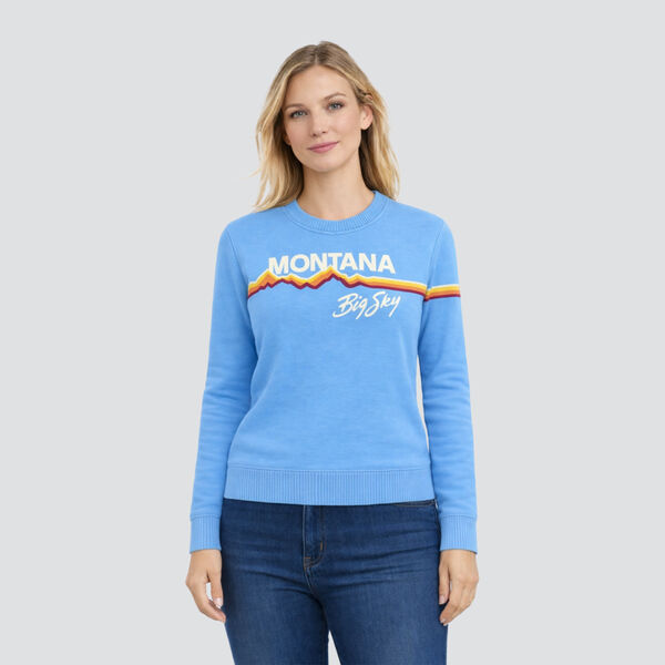 MGG Big Sky Verbier Sweater Womens - Light Blue