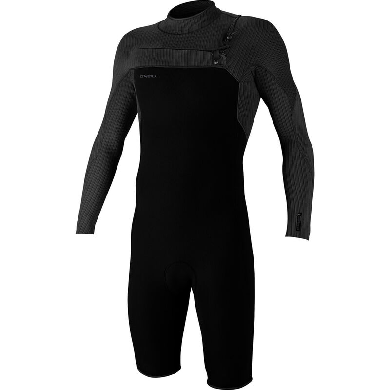 O'Neill Hyperfreak 2mm Chest Zip Long-Sleeve Shorty Wetsuit image number 0