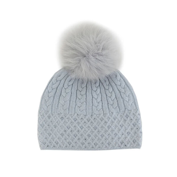 Mitchies Matchings Cable and Diamond Beanie Womens