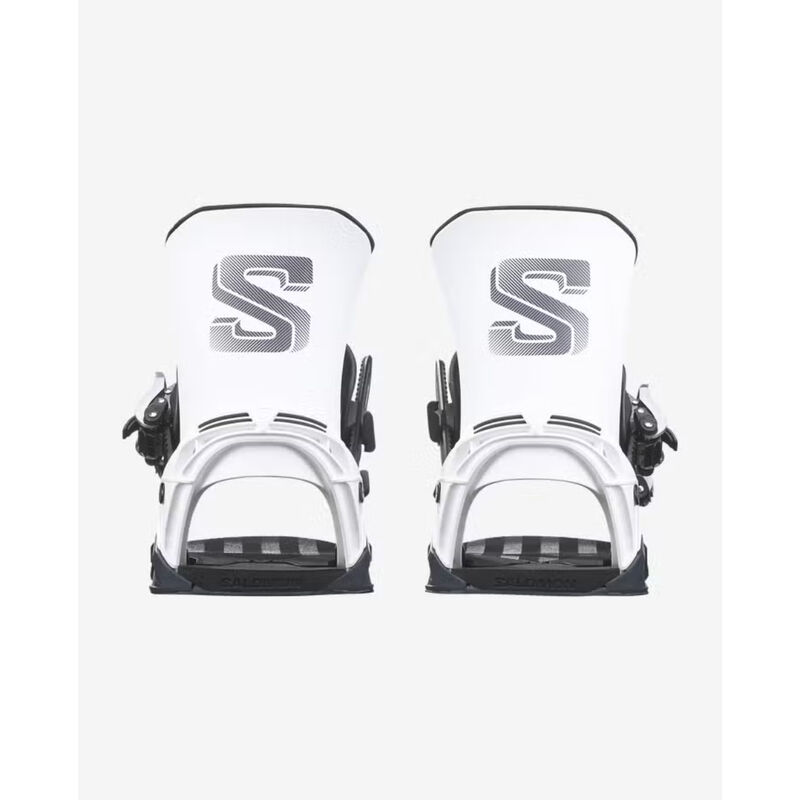 Salomon District Snowboard Bindings - White / Navy Blue image number 2