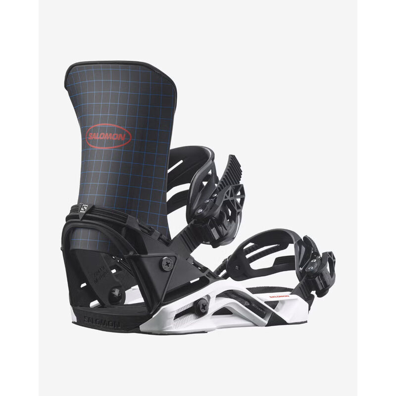 Salomon District Snowboard Bindings - Black / White image number 1