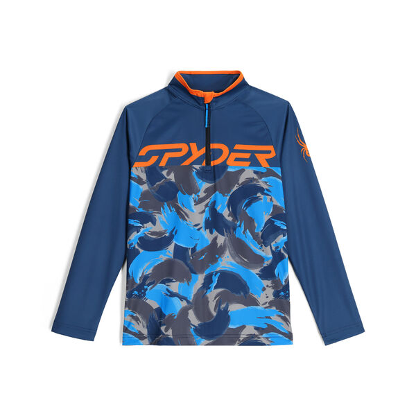 Spyder Camo Half Zip Junior Boys