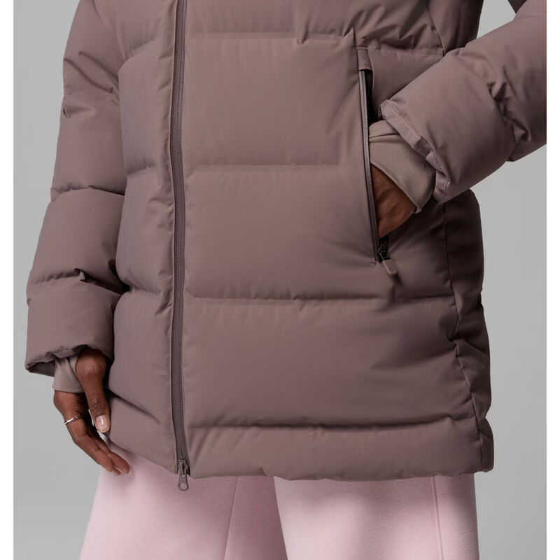 Columbia Amaze Puff Heat Seal Mid Hooded Jacket Womens image number 6