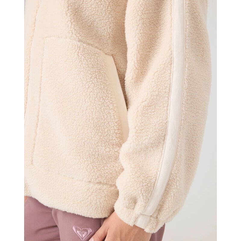 Roxy Amara Sherpa Jacket Womens image number 4