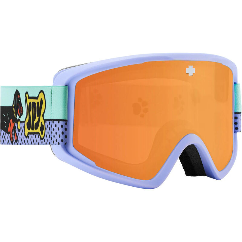 Spy Crusher Elite Bronze Silver Mirror Goggles Juniors image number 0