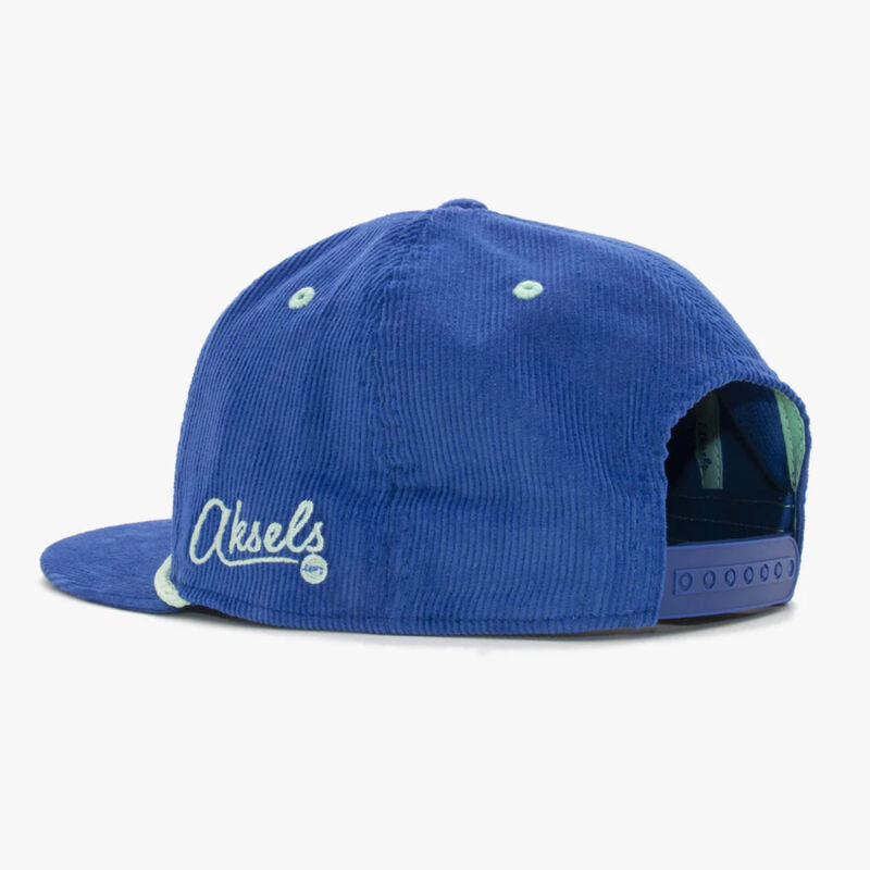 Aksels CO Maze Corduroy Flat Bill Snapback Hat image number 2