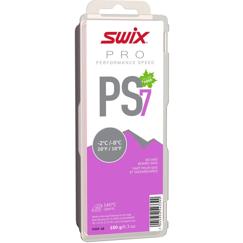 Swix PS7 Wax -2/-8c 180G image number 0