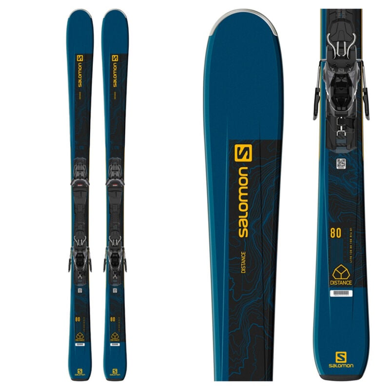 Salomon Distance 80 Skis with M10 GW Bindings image number 0