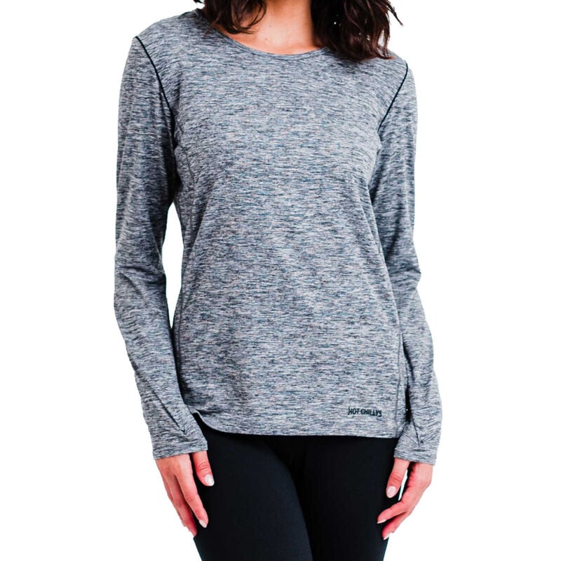 Hot Chillys Clima-Tek Long Sleeve Crew Womens image number 0