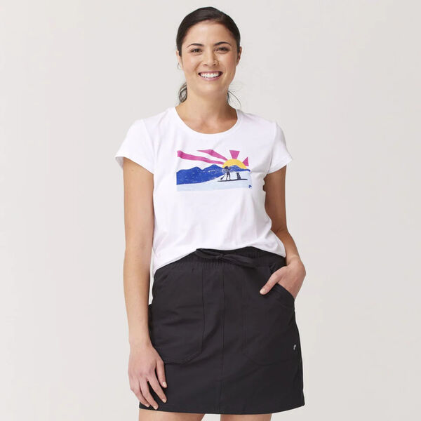 Krimson Klover Aila Graphic Short Sleeve Top Womens