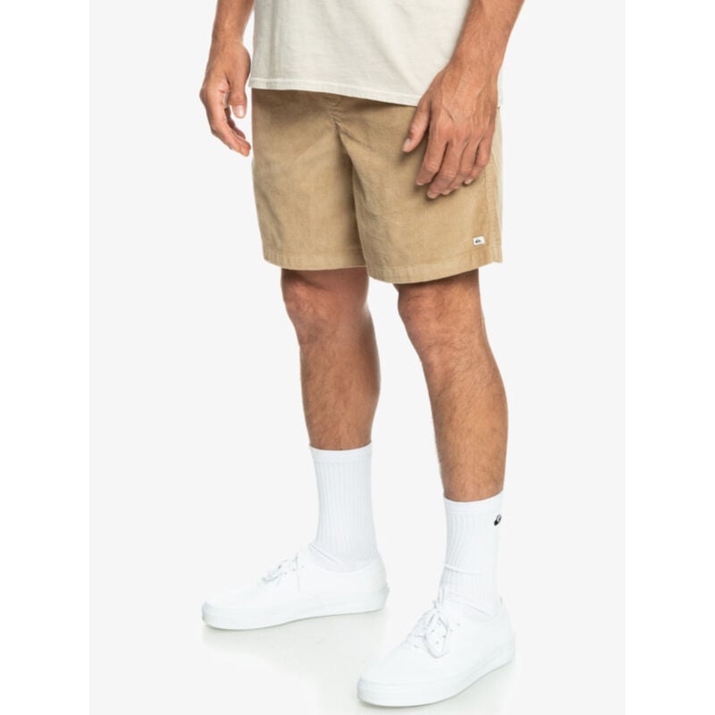 Quiksilver Taxer Cord Shorts Mens image number 3