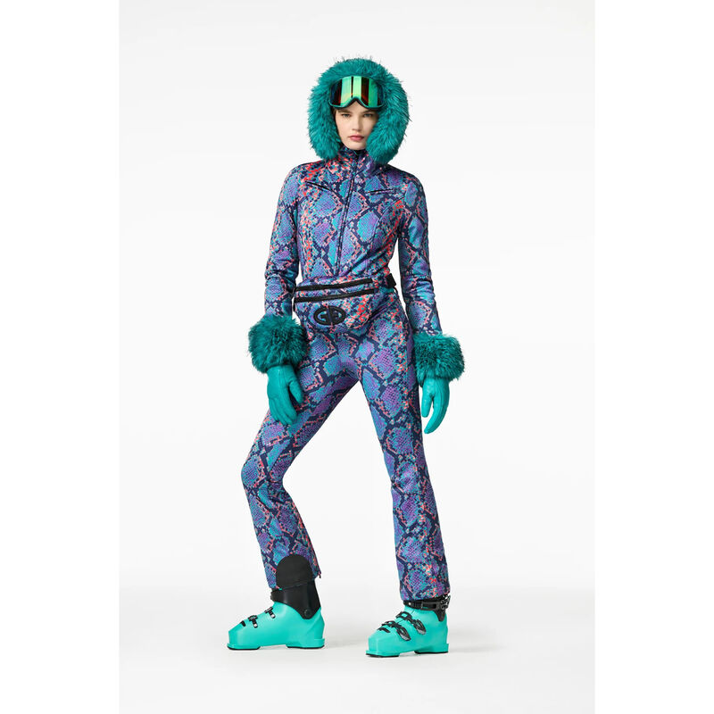 Goldbergh Zafira Ski Suit w/ Faux Fur Border Womens image number 2