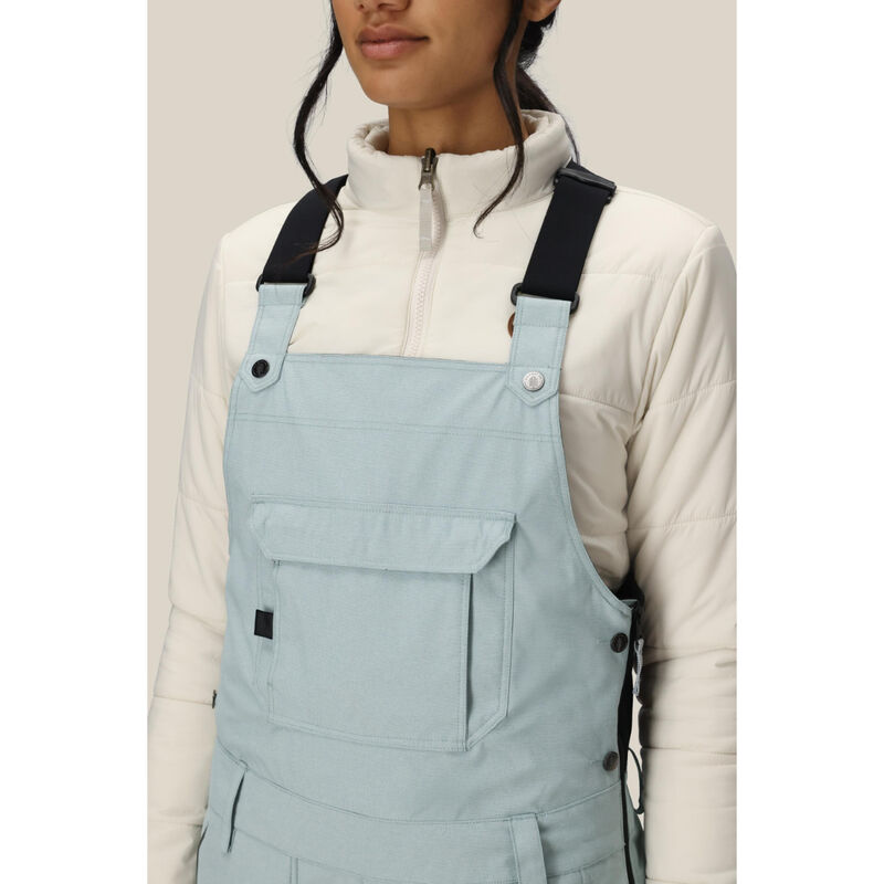 686 Black Magic Insulated Bib Womens image number 4