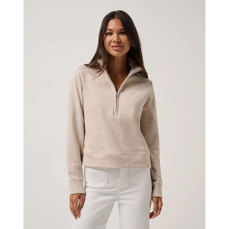 Travis Mathew Cloud Fleece Half Zip 2.0 Womens image number 0