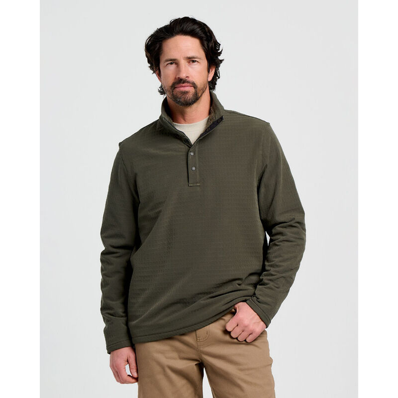 Free Fly Gridback Fleece Snap Pullover Mens image number 0