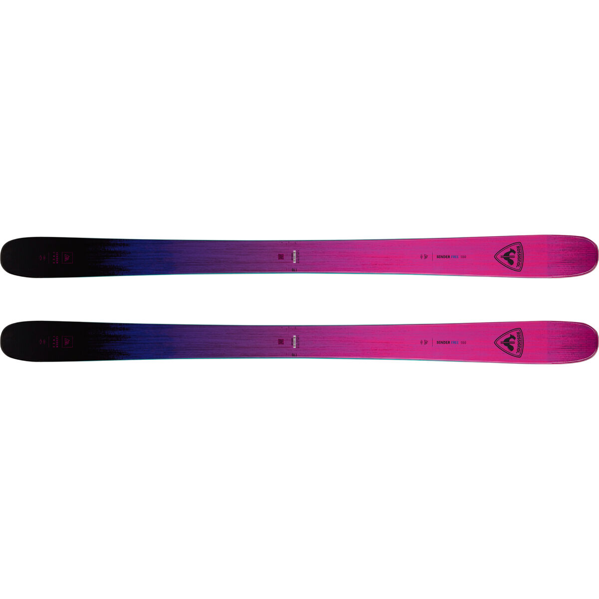 Rossignol スキー用ストック ピンク青 Rossignol スキー用ストック ピンク青 Rossignol スキー用