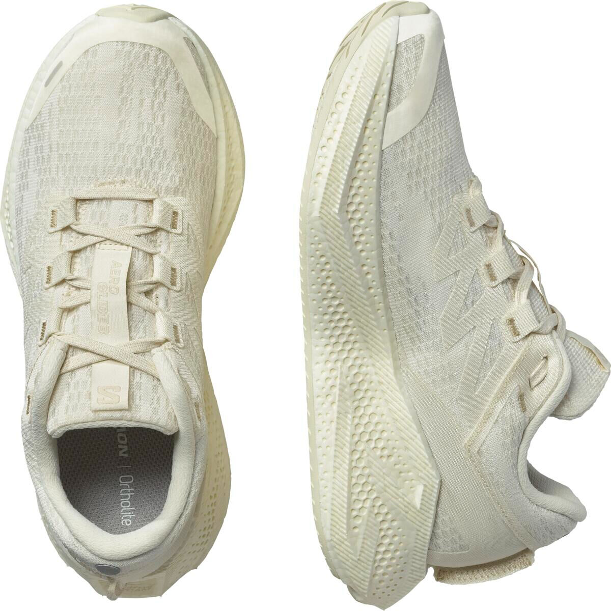 新品SALOMON AERO GLIDE 3 ホワイト/ウィローハーブ 25cm Salomon Aero Glide 3 Running Shoes Womens | Christy Sports