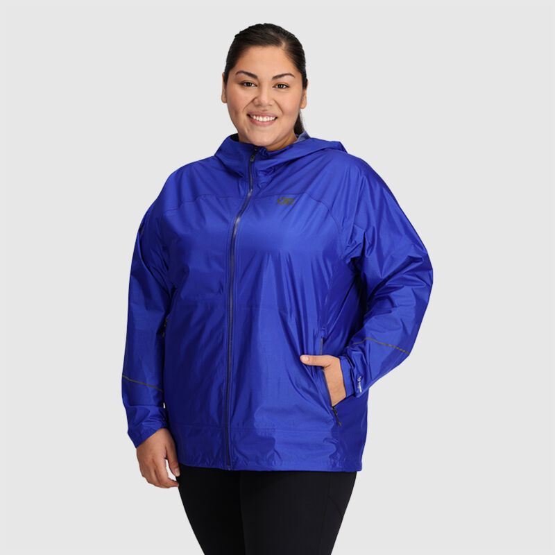 Outdoor Research Helium Rain Jacket Womens image number 1