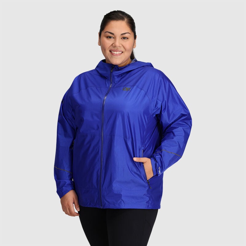 Outdoor Research Helium Rain Jacket Womens image number 2