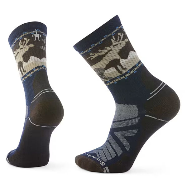 Smartwool Hike Mountain Moose Crew Socks Mens