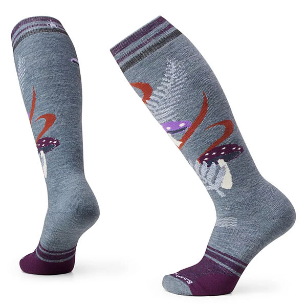 Smartwool Snowboard Full Cushion Fungi Fabulous Over The Calf Socks Womens