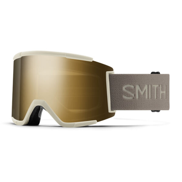 Smith Squad XL Goggles + ChromaPop Sun Black Gold Mirror Lens