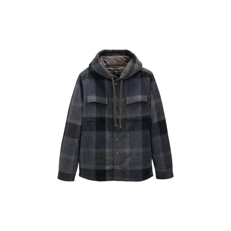 prAna Asgard Hooded Flannel Jacket Mens image number 0