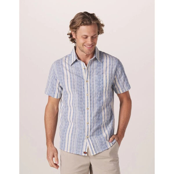 The Normal Brand Freshwater Short-Sleeve Button Up Mens