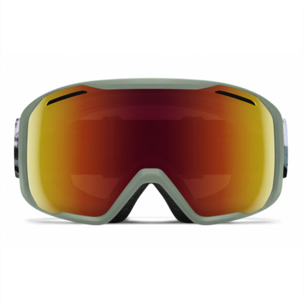 Smith Blazer Goggle + Red Sol-X Mirror Lens