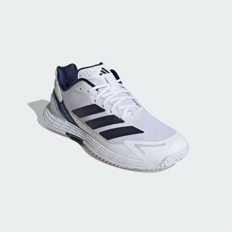 Adidas Defiant Speed 2 Tennis Shoes Mens - White/Dark Blue image number 3
