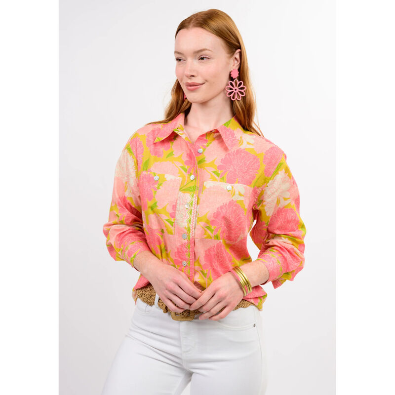 Ivy Jane Blooms A Plenty Shirt Womens image number 2