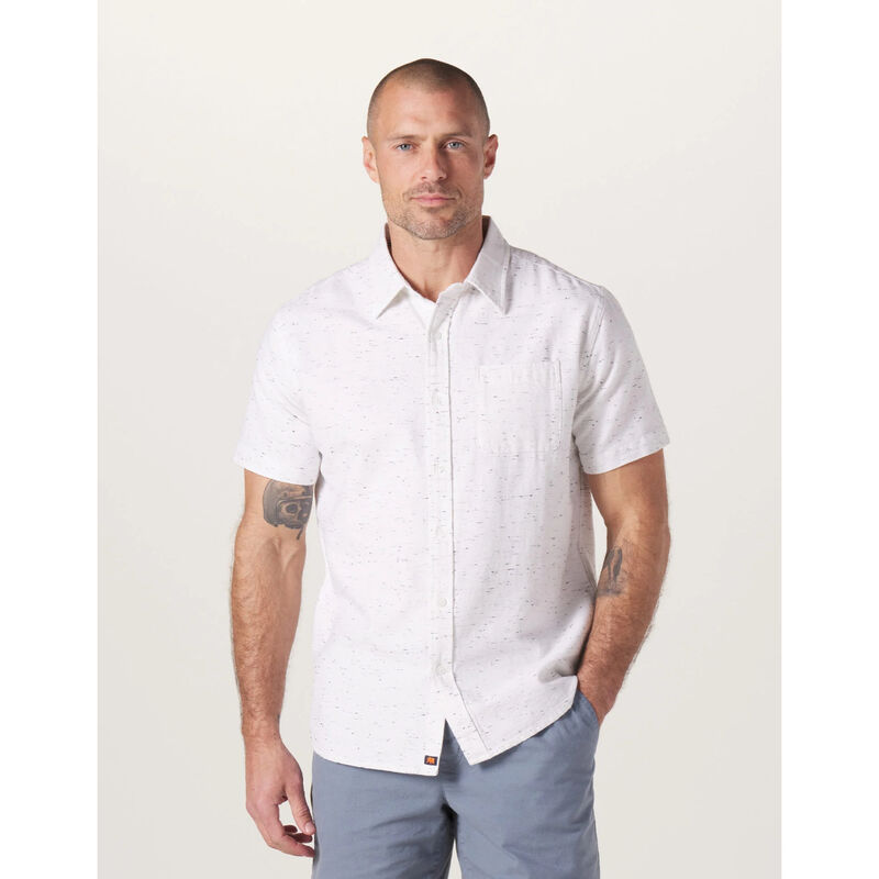 The Normal Brand Freshwater Short-Sleeve Button Up Mens image number 1