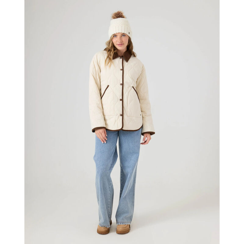 Roxy Nyvea Quilted Barn Jacket Womens image number 5