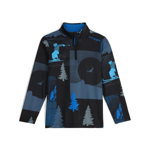 Spyder Jacobs Half Zip T-Neck Jacket Junior Boys Spyder Jacobs Half Zip T-Neck Jacket Junior Boys