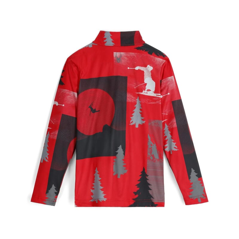 Spyder Jacobs Half Zip T-Neck Jacket Junior Boys image number 1