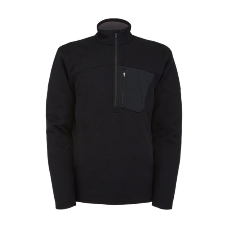 Spyder Bandit Half Zip Fleece Sweater Mens image number 0