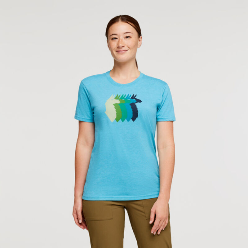 Cotopaxi Llama Sequence Organic T-Shirt Womens image number 2