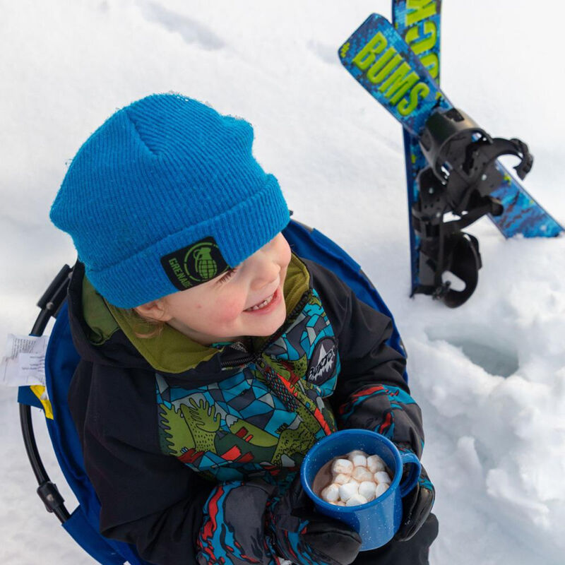 Lucky Bums Beginner Skis + Poles Toddler image number 4