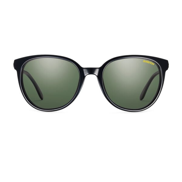 Smith Cheetah Sunglasses Black + Polarized Gray Green Lens
