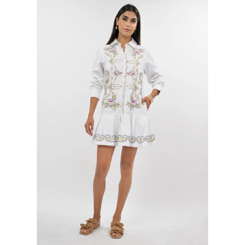 Uncle Frank Table Linen Dress Womens image number 1