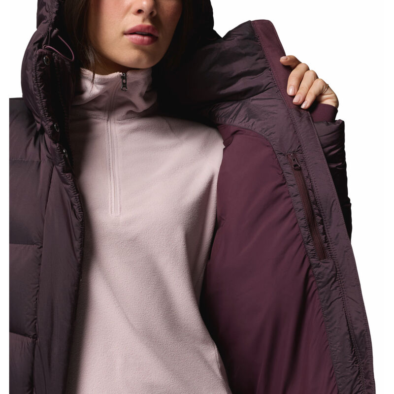 Columbia Amaze Puff Hooded Jacket Womens image number 8