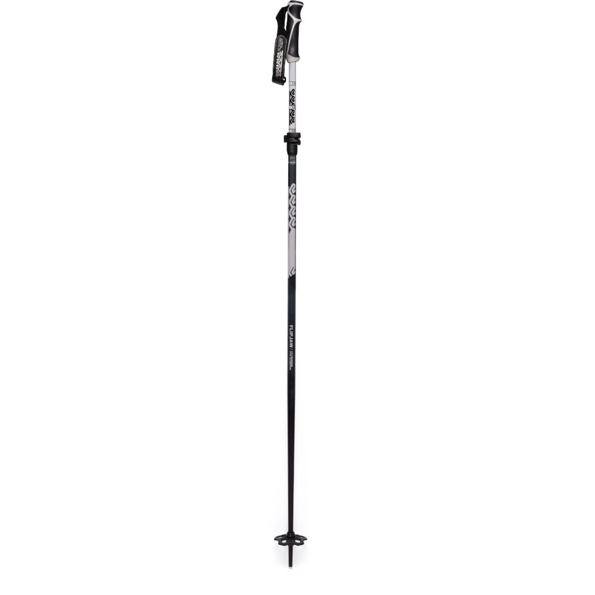 K2 Flipjaw Freeride Adjustable Ski Poles 135cm | Christy Sports
