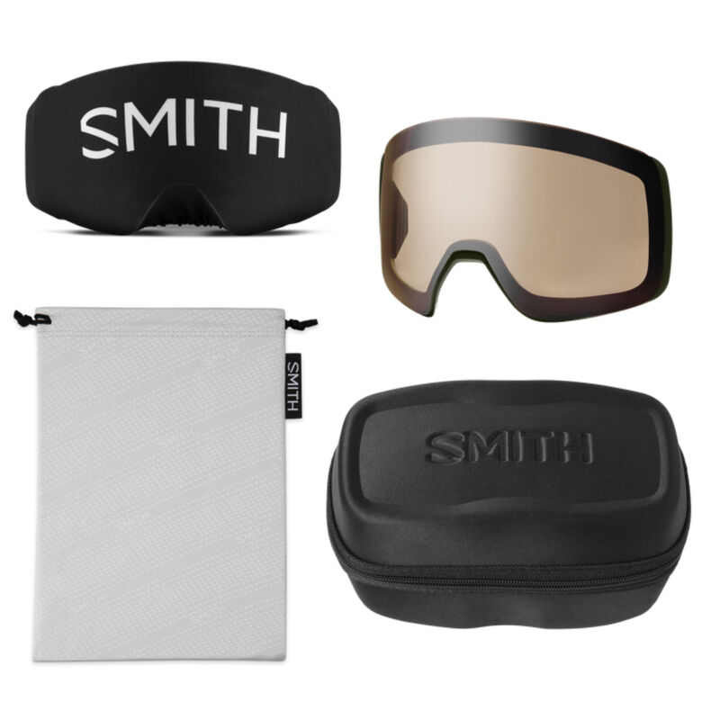 Smith 4D MAG XL Goggles + ChromaPop Sun Black Lens image number 4